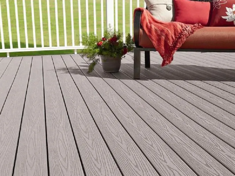 Placa de deck composto oco