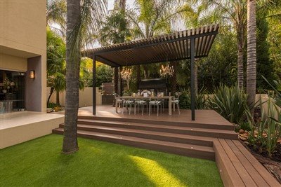 Grão de madeira para deck composto