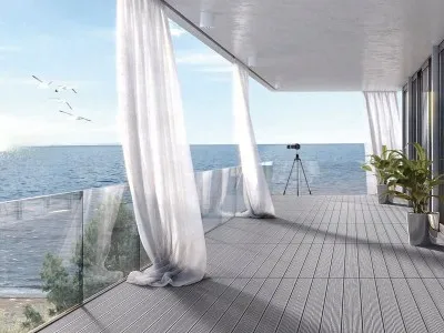 Deck WPC para piscina